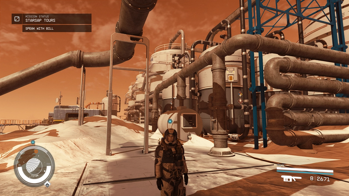 starfield starsap tours methane plant
