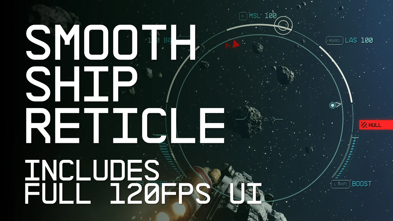 starfield smooth reticle qol mod