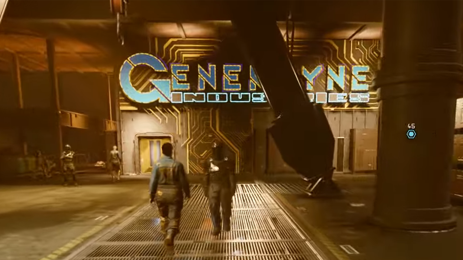 starfield neon city generdyne industries