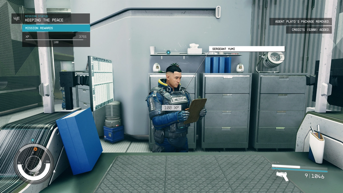 starfield keeping the peace rewards