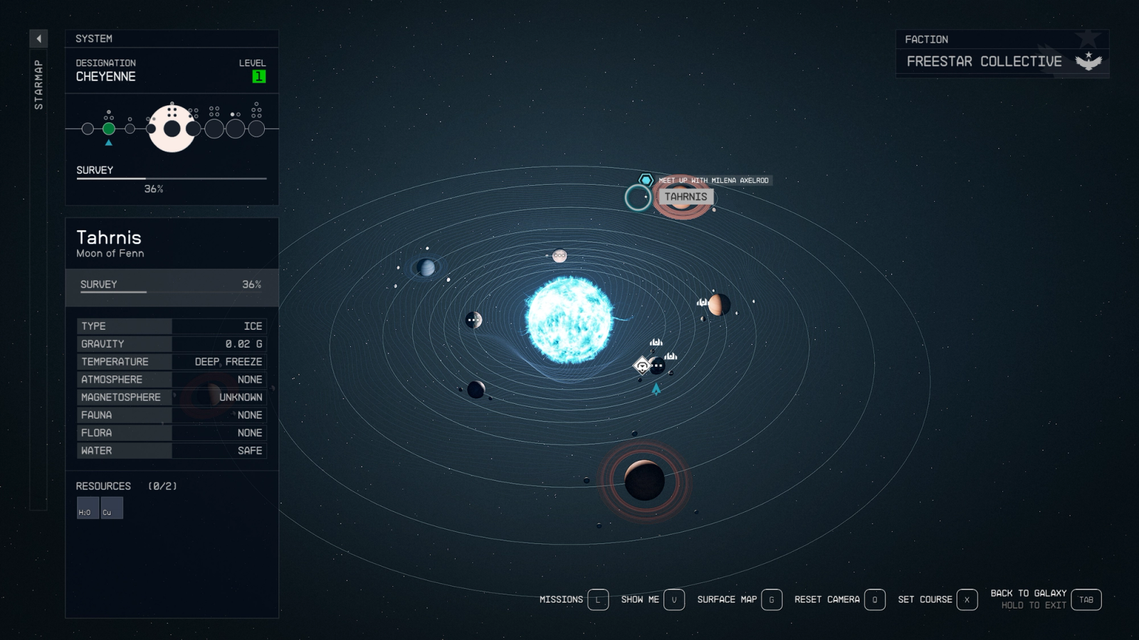 starfield rough landings milena location