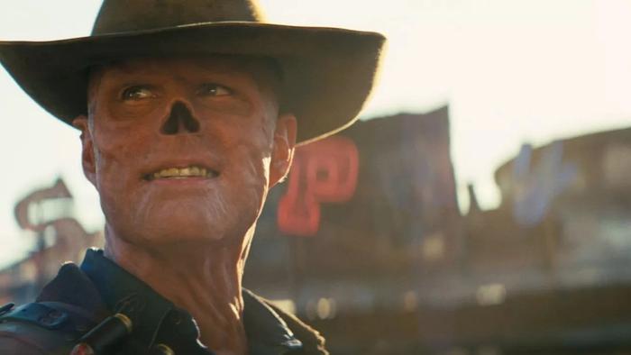 Walter Goggins plays The Ghoul excellently.