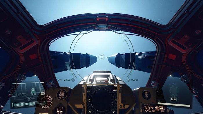 cockpit view sangheili energy sword ship starfield