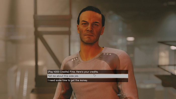 starfield top secret negotiation options