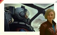 image of an astronaut and sarah