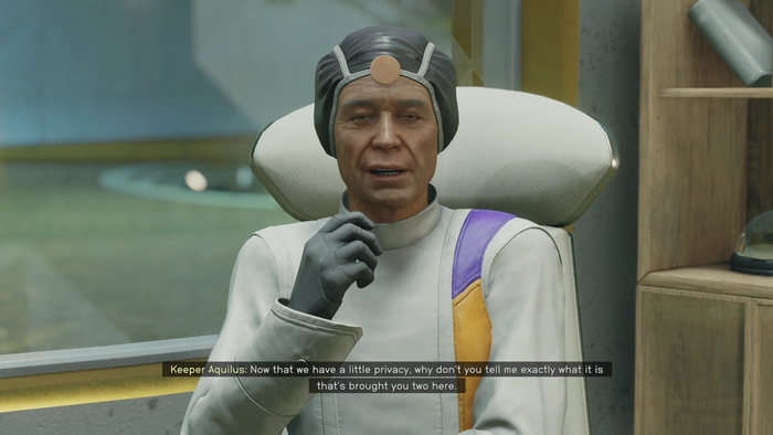 starfield unity quest keeper aquilus dialogue