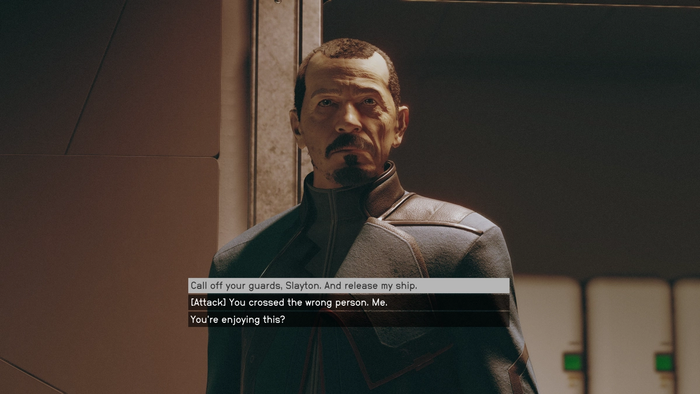 starfield all that money can buy slayton confrontation dialogue