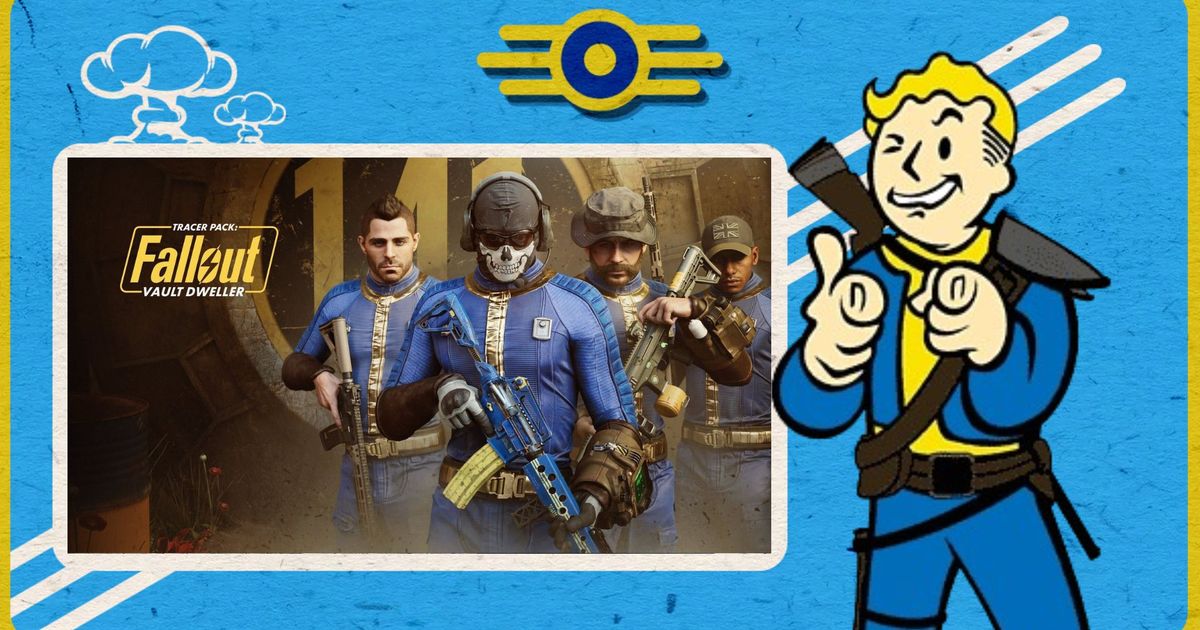 image of cod operators wearing fallout outfits