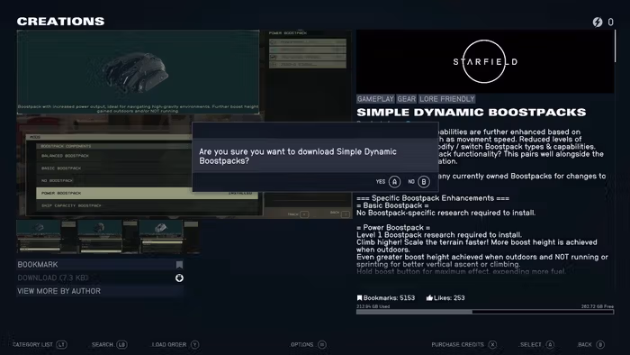a screenshot of a game called starfield with a mouse on the screen .