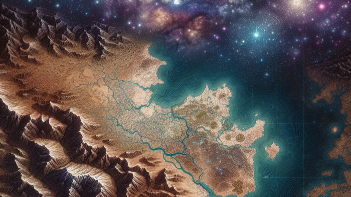 Maheo I terrain map Starfield