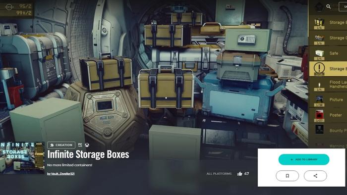 image of infinite boxes mod for xbox