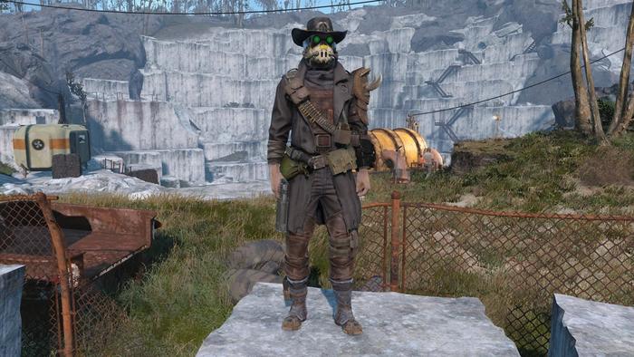 survivalist costume fallout 76