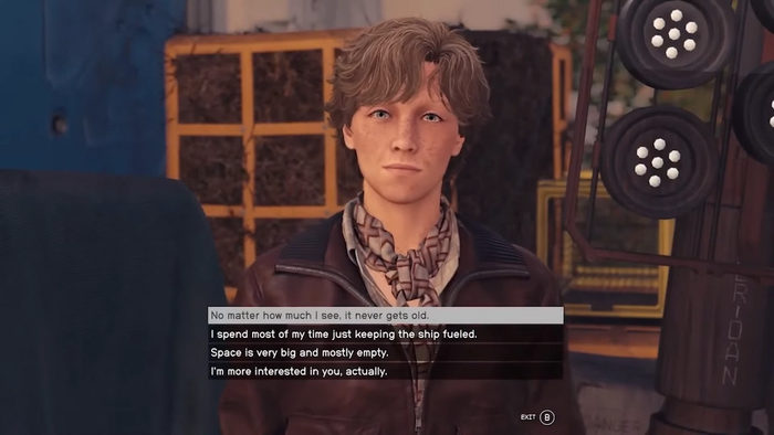 starfield amelia earhart dialogue