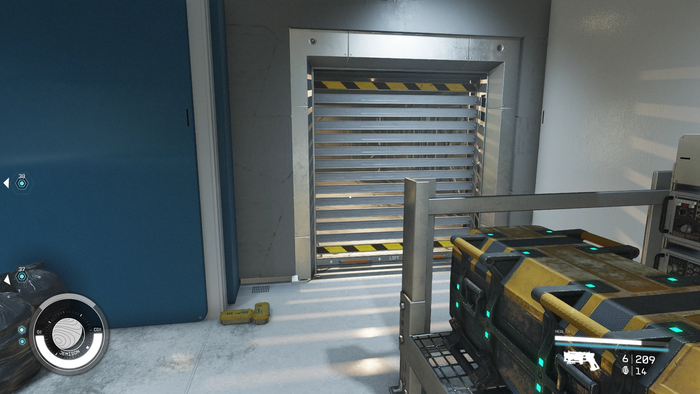 Starfield sabotage vent leading to R&D department