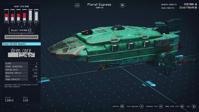 planet-express-futurama-starfield