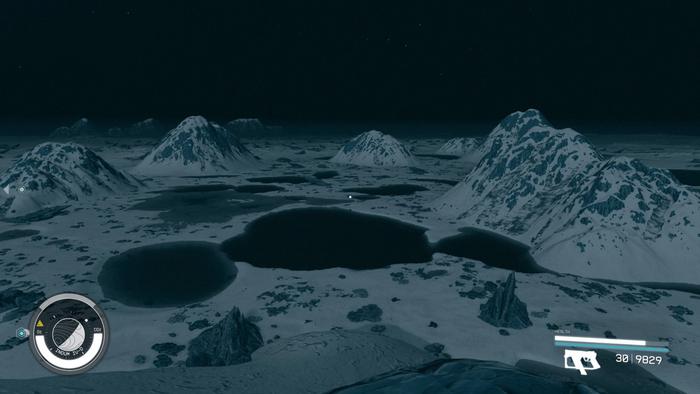 Swamp biome in Starfield in Charybdis II