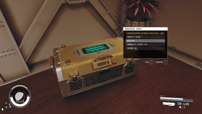 starfield all that money can buy office chest with loot