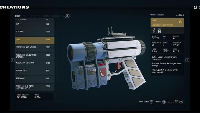 image of the mining pistol