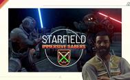 image of starborns having a lightsaber battle