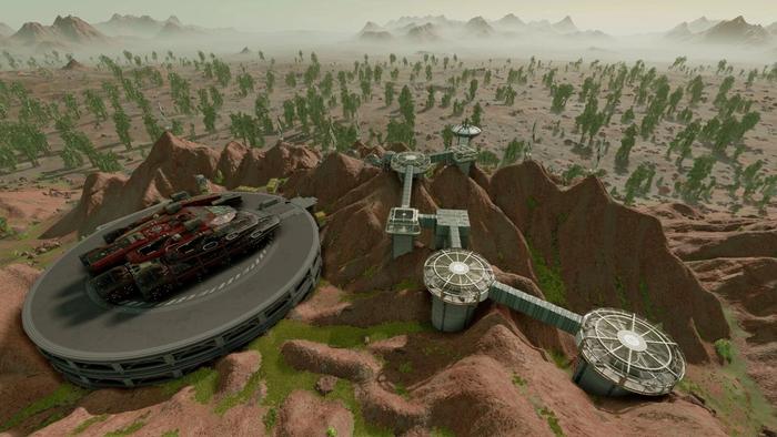 large outpost starfield