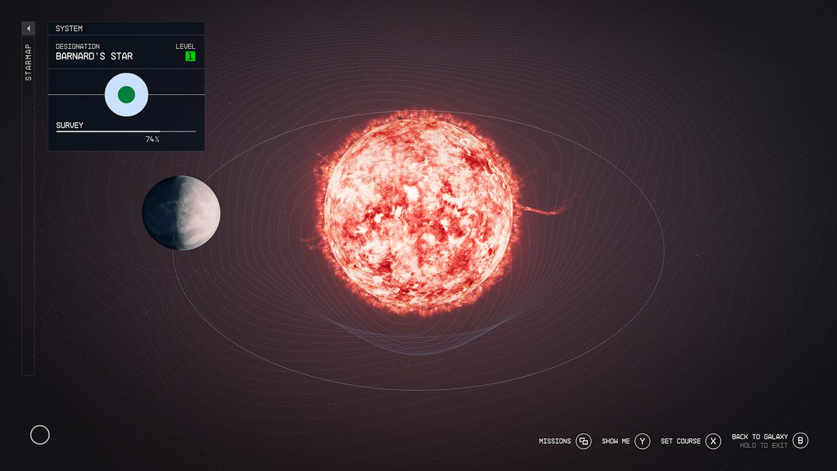 sp Barnard's Star star-systems Image