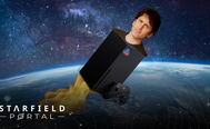 todd howard on a series x rocketing through space