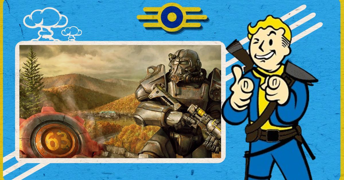 image of a power armor and vault 63