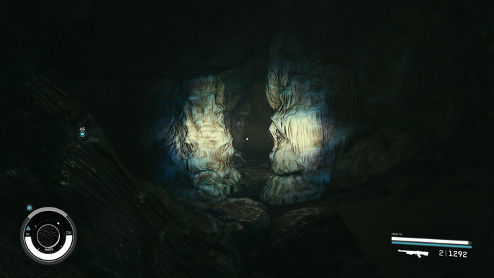 starfield the heart of mars cave dark