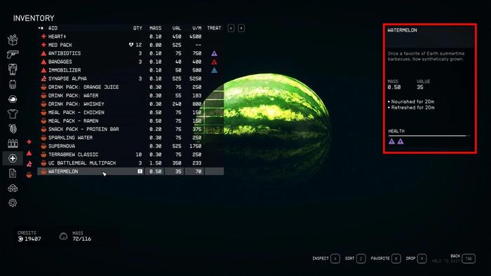 an image of a starfield watermelon