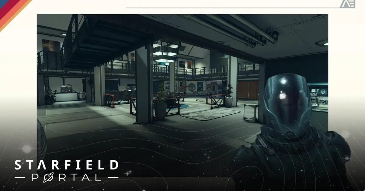 a screenshot of a video game called starfield portal