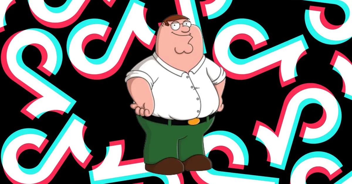 An image of Peter Griffin and the TikTok logo - NSFW filter explained