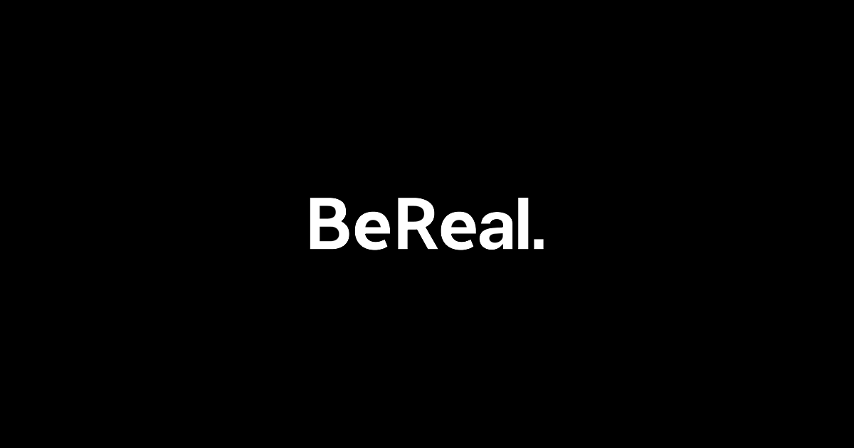 An image of the logo of BeReal - unknown error status 400