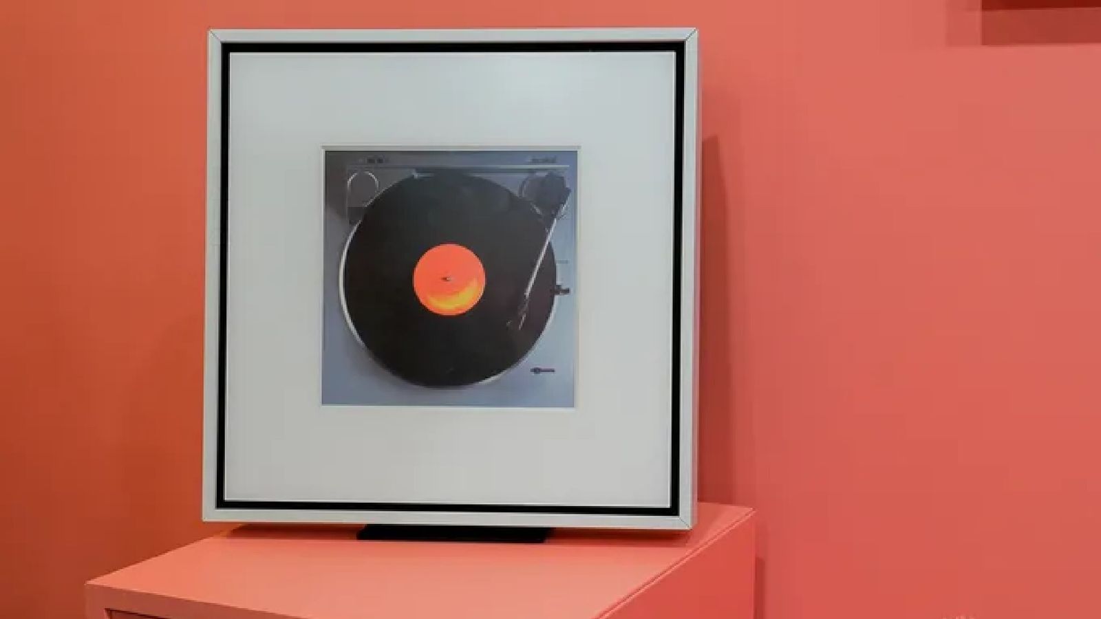 Samsung Music Frame is a speaker that looks like a vinyl frame