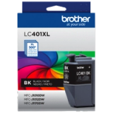 Brother LC401XLBK High Yield Black Ink Cartridge